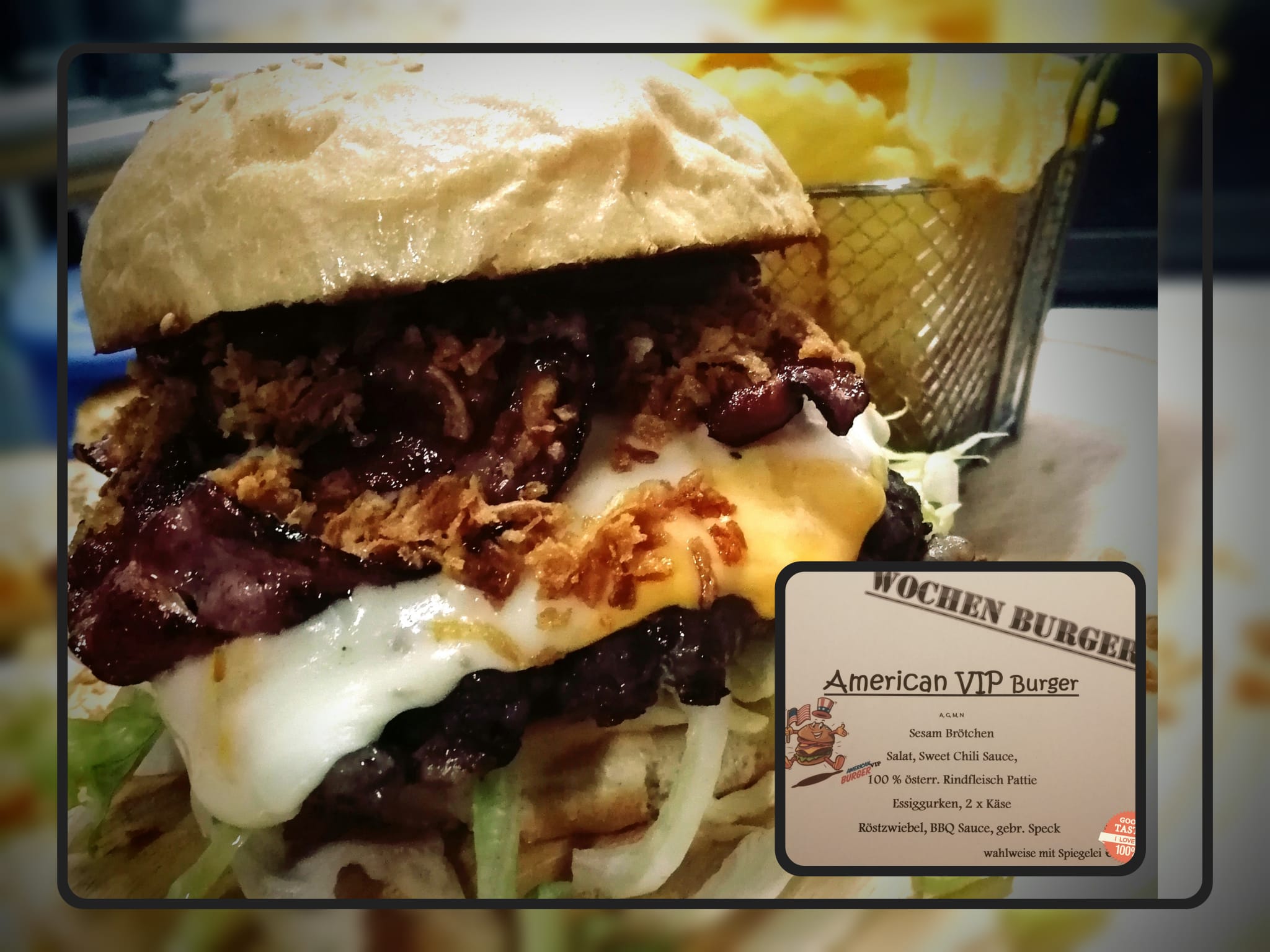 American VIP - Burger